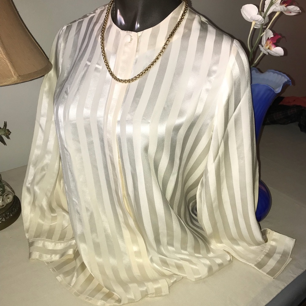 DONCASTER SILK BLOUSE